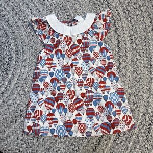 Colorful Hot Air Balloon Kids Dress